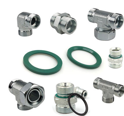 Juntas tóricas de goma para sellado de campos de petróleo y gas con tamaños disponibles C/S DIN 3869 Anillo ED 14 desde tamaño 8 hasta 60 color azul