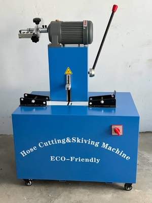 Máquina eléctrica para cortar y biselar mangueras de goma de 2 pulgadas, 128 kg, 380 V/220 V