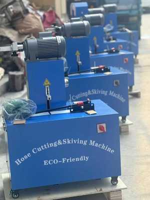Máquina eléctrica de corte y deslizamiento de mangueras de 2 pulgadas 220V 380V