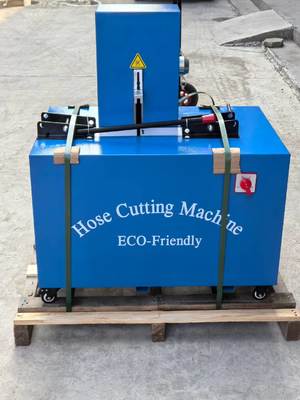 2 pulgadas máquina automática de corte de mangueras y skiving 6-51mm
