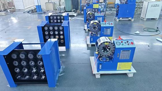 Máquina de crimpado de mangueras hidráulicas P38 de 2 pulgadas, rango de 1/4 a 2 pulgadas