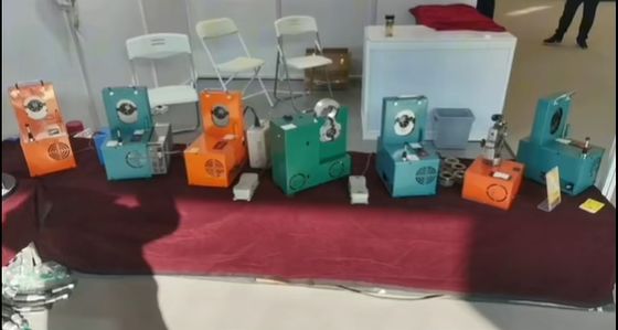 Máquina de crimpado de mangueras AC de 1200W 220V para tubos automotrices de 5/8 pulgadas