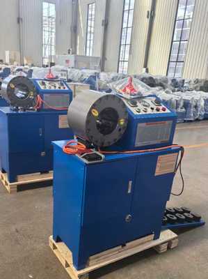 Un buen precio. 2 Inch Hydraulic Hose Crimping Machine with 10 Dies and 6-51mm Range for Wide Hose Applications en línea