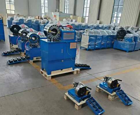 Un buen precio. 2 Inch Hydraulic Hose Crimping Machine with Double Functions and 310kgs Net Weight for Efficient Hose Processing en línea