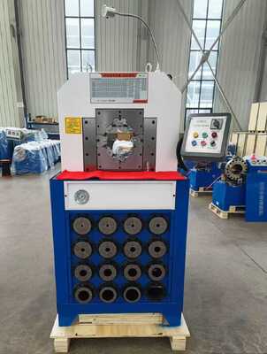 Un buen precio. 3 Inch Hydraulic Hose Crimping Machine with 1000T Crimping Force 31.5MPA Rated Pressure and 6-76mm Crimping Range en línea