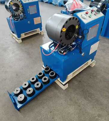 Máquina engarzadora de mangueras hidráulicas móviles DX68 con nueva tecnología de proceso de forja y opciones de voltaje de 220v/240v/380v/415v