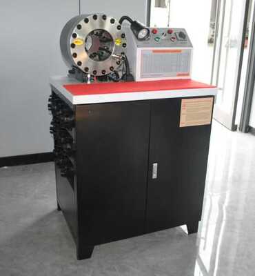 600T Crimping Force Rubber Hose Crimping Machine with 6-51mm Range and 10 Interchangeable Dies