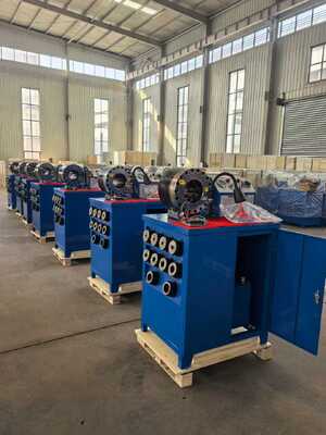 Un buen precio. Máquina engastadora de mangueras de goma 600T con fuerza de engaste de 0.01 mm de precisión y rango de 6-51 mm para engastadora de mangueras hidráulicas en línea