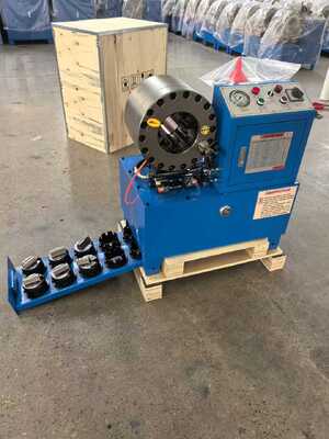 Un buen precio. Crimper de manguera hidráulica DX68 con 6-51 mm de rango de encrucijado 10 matas y 200 Pcs por hora de eficiencia en línea