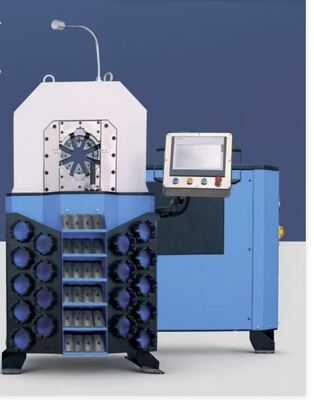Un buen precio. Máquina Eléctrica Hidráulica para Engarzar Mangueras de 4 Pulgadas con Precisión de 0.01 mm, Rango de Engarzado de 6-102 mm y 18 Troqueles en línea