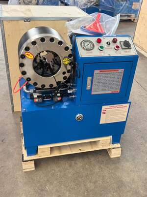DX68 Electric Hydraulic Hose Crimper with 6-51mm Crimping Range ±0.01mm Accuracy and 200 Pcs Per Hour Efficiency